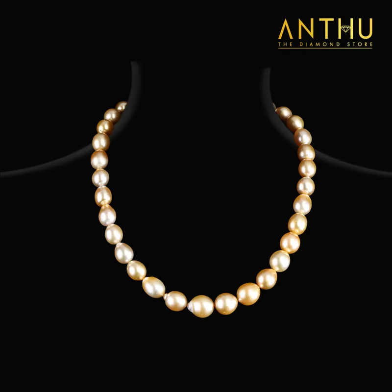 Dây chuyền Saltwater Pearl - Ngọc trai biển Golden SS