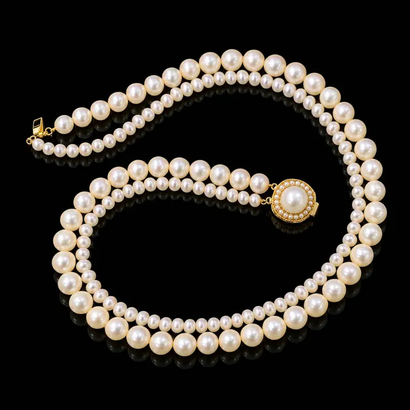 Dây chuyền Freshwater Pearl - Ngọc trai ngọt