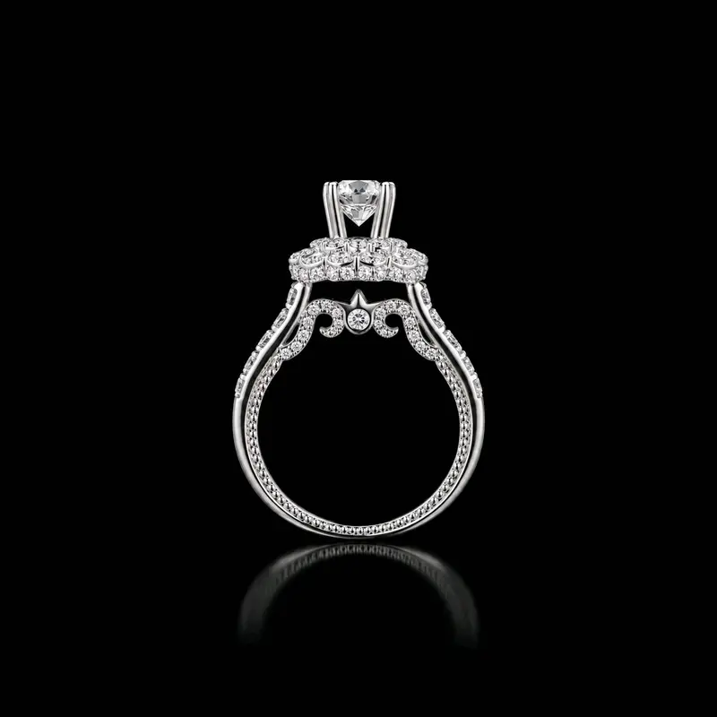 Nhẫn đính kim cương tự nhiên 5.49li (0.62ct, I/VS1)